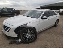 Salvage cars for sale at Houston, TX auction: 2018 Cadillac CT6 Premium Luxury Csav
