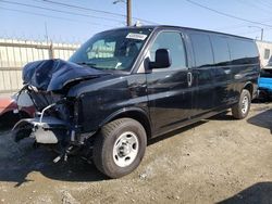 Chevrolet Express g3500 lt salvage cars for sale: 2017 Chevrolet Express G3500 LT