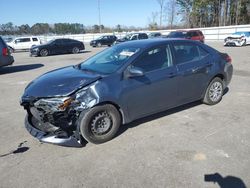 Salvage cars for sale from Copart Dunn, NC: 2018 Toyota Corolla L