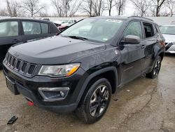 Jeep salvage cars for sale: 2018 Jeep Compass Trailhawk