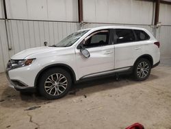 Mitsubishi salvage cars for sale: 2016 Mitsubishi Outlander SE