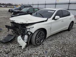 Salvage cars for sale at Earlington, KY auction: 2014 Infiniti Q50 Base