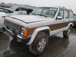 Jeep salvage cars for sale: 1990 Jeep Wagoneer Limited
