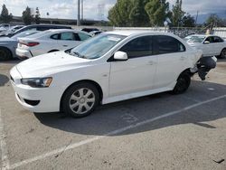 Salvage cars for sale from Copart Rancho Cucamonga, CA: 2013 Mitsubishi Lancer ES/ES Sport