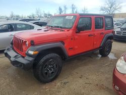 Jeep Wrangler Sport salvage cars for sale: 2024 Jeep Wrangler Sport