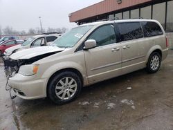 Salvage cars for sale from Copart Fort Wayne, IN: 2012 Chrysler Town & Country Touring L