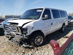 Salvage cars for sale from Copart Louisville, KY: 2010 Ford Econoline E350 Super Duty Wagon