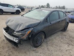 Salvage cars for sale from Copart Houston, TX: 2021 Toyota Corolla LE