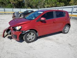 Salvage cars for sale from Copart Fort Pierce, FL: 2015 Chevrolet Sonic LT