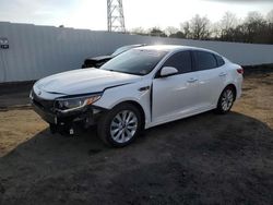 Salvage cars for sale from Copart Windsor, NJ: 2016 KIA Optima EX