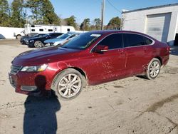 Chevrolet salvage cars for sale: 2017 Chevrolet Impala LT