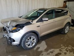 Salvage cars for sale from Copart Ebensburg, PA: 2017 Ford Escape SE