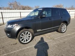 Salvage cars for sale at Fresno, CA auction: 2016 Land Rover Range Rover HSE