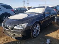 Vehiculos salvage en venta de Copart Elgin, IL: 2017 BMW 640 I