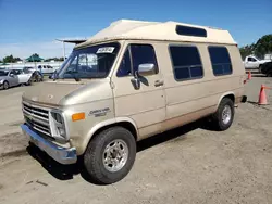 Salvage trucks for sale at San Diego, CA auction: 1986 Chevrolet Van G30