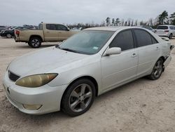 Salvage cars for sale from Copart Houston, TX: 2005 Toyota Camry SE