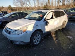 Salvage cars for sale from Copart Candia, NH: 2010 Subaru Outback 2.5I Premium