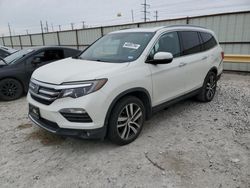 Salvage cars for sale from Copart Haslet, TX: 2016 Honda Pilot Touring