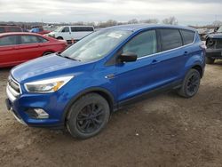 Ford salvage cars for sale: 2017 Ford Escape SE