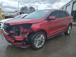 Salvage cars for sale at Montgomery, AL auction: 2022 Ford Edge Titanium