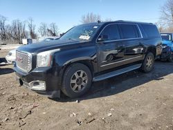 GMC salvage cars for sale: 2015 GMC Yukon XL Denali