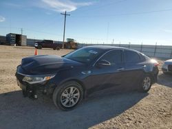 Salvage cars for sale at Andrews, TX auction: 2018 KIA Optima LX