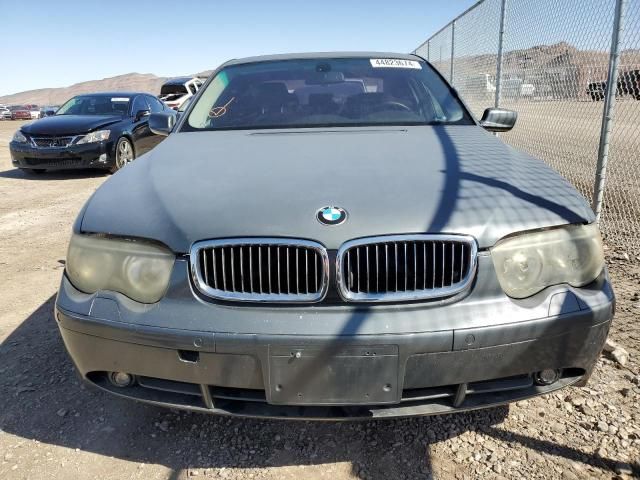 2002 BMW 745 I