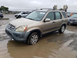 Honda CR-V EX salvage cars for sale: 2005 Honda CR-V EX