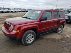 Salvage cars for sale from Copart Woodhaven, MI: 2015 Jeep Patriot Sport