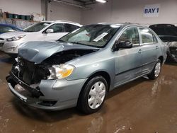 Toyota salvage cars for sale: 2007 Toyota Corolla CE