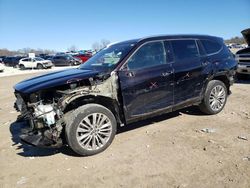 Salvage cars for sale from Copart West Warren, MA: 2022 Toyota Highlander Platinum