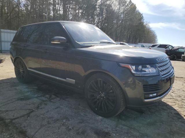 2017 Land Rover Range Rover Supercharged