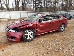 Salvage cars for sale at Austell, GA auction: 2015 Volkswagen Passat S