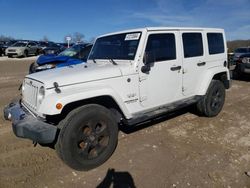 Salvage cars for sale at West Warren, MA auction: 2016 Jeep Wrangler Unlimited Sahara