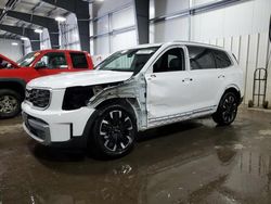 Salvage cars for sale from Copart Ham Lake, MN: 2023 KIA Telluride SX