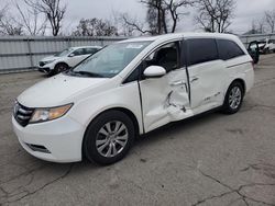 Salvage cars for sale from Copart West Mifflin, PA: 2016 Honda Odyssey EXL