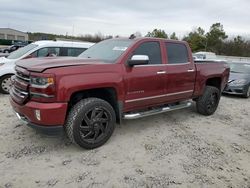 Vehiculos salvage en venta de Copart Memphis, TN: 2017 Chevrolet Silverado K1500 LTZ