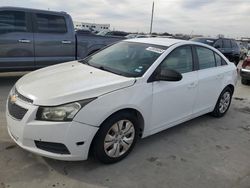 Chevrolet Cruze LS salvage cars for sale: 2012 Chevrolet Cruze LS