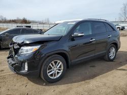 Salvage cars for sale at Columbia Station, OH auction: 2015 KIA Sorento LX