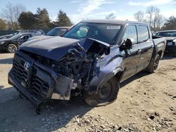 Salvage cars for sale from Copart Madisonville, TN: 2022 Toyota Tundra Crewmax SR