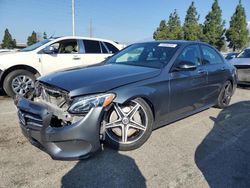 Salvage cars for sale from Copart Rancho Cucamonga, CA: 2018 Mercedes-Benz C300
