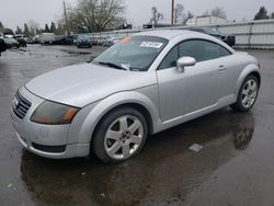 Salvage cars for sale from Copart Woodburn, OR: 2001 Audi TT