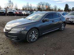 Salvage cars for sale at Portland, OR auction: 2016 Acura TLX