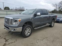 Salvage cars for sale from Copart Shreveport, LA: 2016 Nissan Titan XD SL