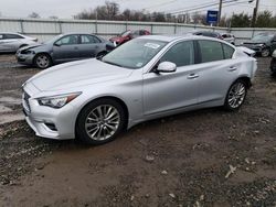 Infiniti Q50 Luxe salvage cars for sale: 2019 Infiniti Q50 Luxe