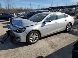 Salvage cars for sale at Cahokia Heights, IL auction: 2022 Chevrolet Malibu LT