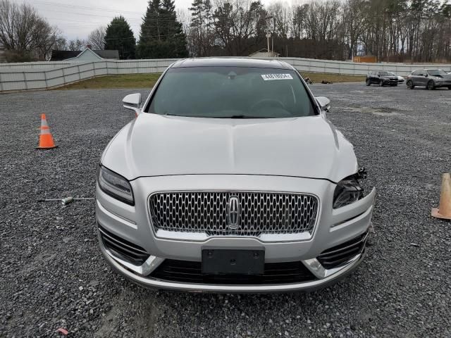 2019 Lincoln Nautilus Select