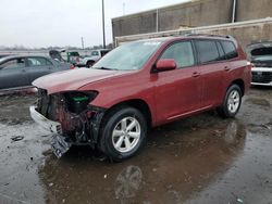 Toyota Highlander salvage cars for sale: 2008 Toyota Highlander