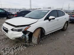 Subaru Impreza salvage cars for sale: 2018 Subaru Impreza Limited