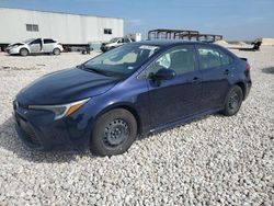 Salvage cars for sale from Copart New Braunfels, TX: 2023 Toyota Corolla LE